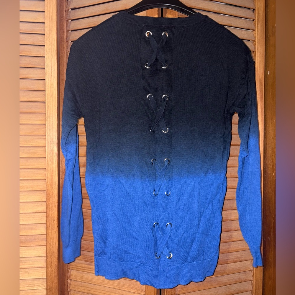 Rock & Republic tie back sweater.